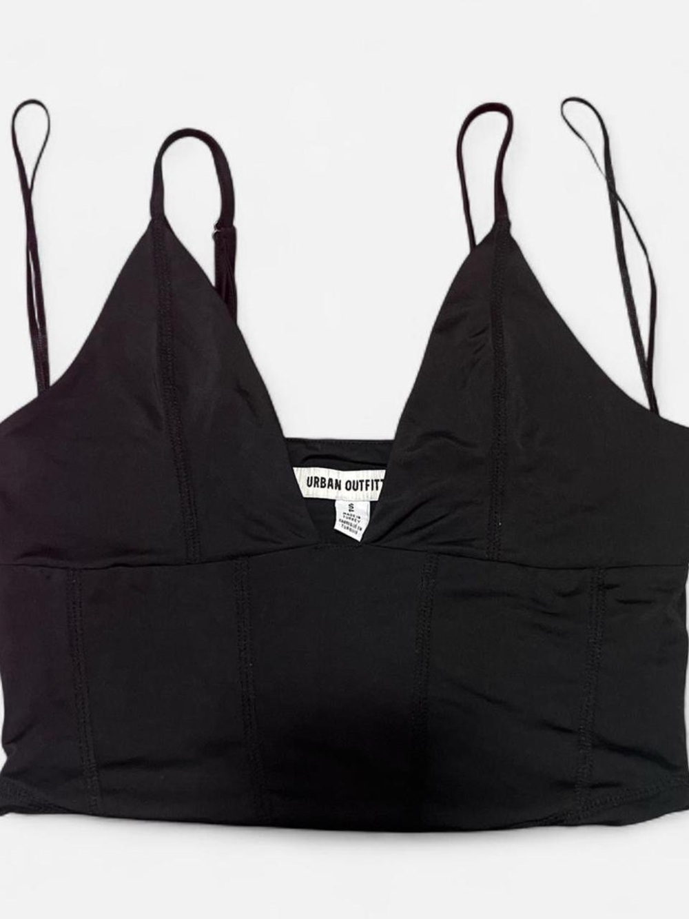 Urban Outfitters Black Bralette Crop Top